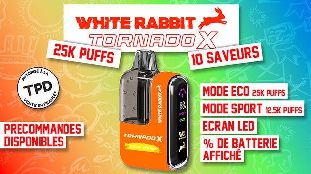 TORNADO X WHITE RABBIT 25 K