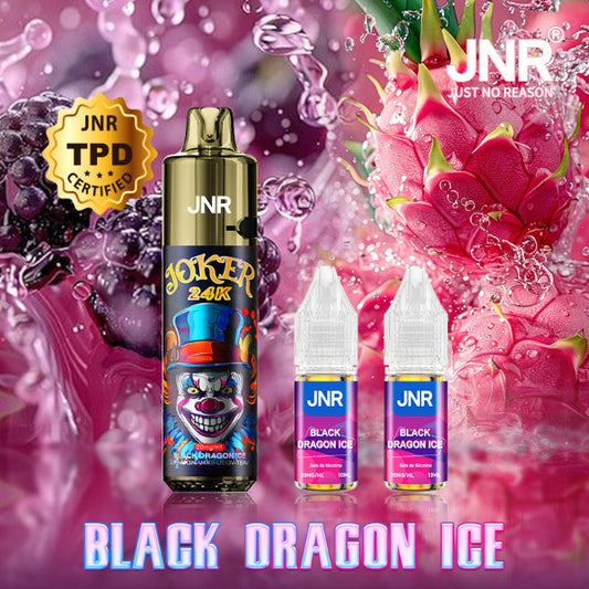 Black Dragon Ice 24000 puffs - JOKER JNR