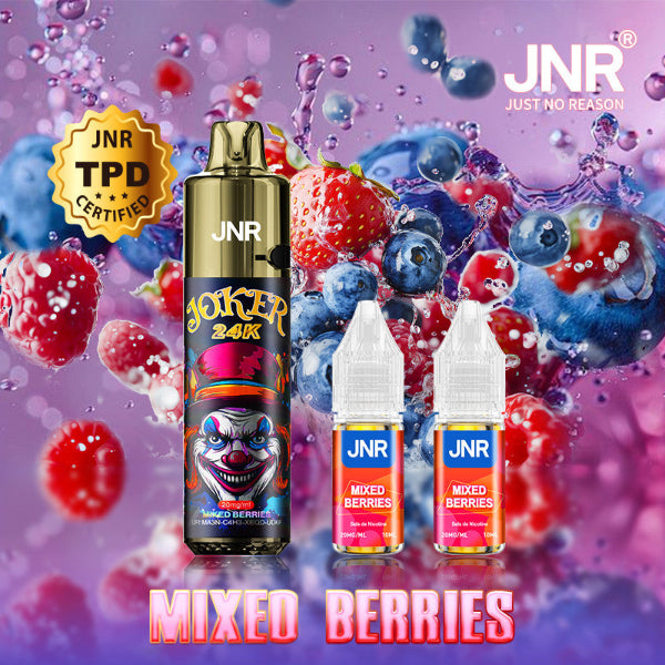 Mixed Berries 24000 puffs - JOKER JNR