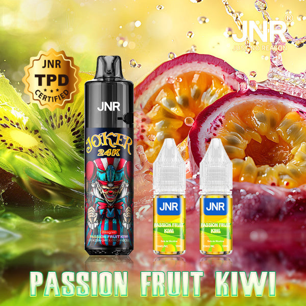 Passion Fruit Kiwi 24000 puffs - JOKER JNR