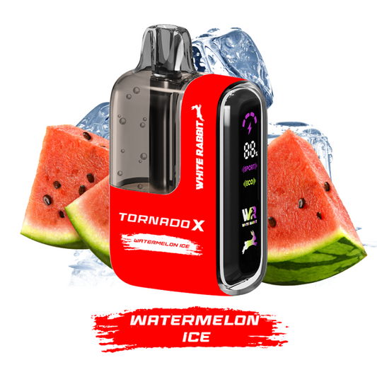 Watermelon Ice 25 000 puffs - TORNADO X - WHITE RABBIT