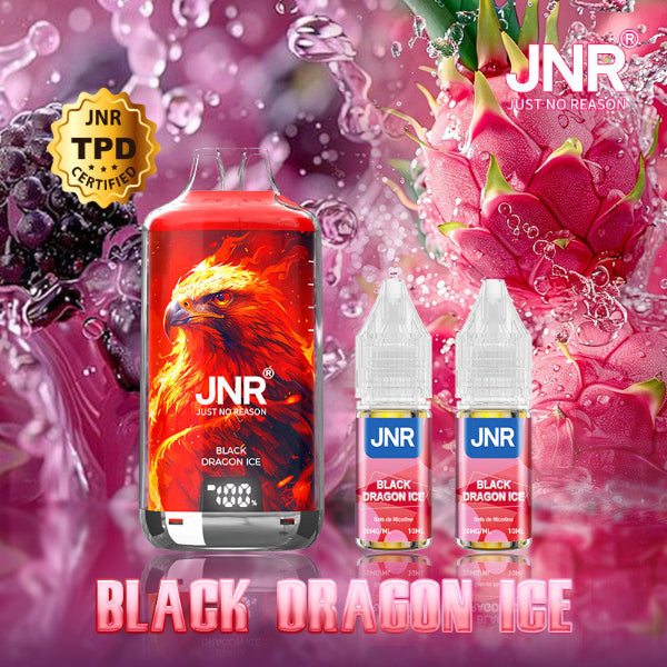 Black Dragon Ice 28000 puffs - FALCON-X JNR