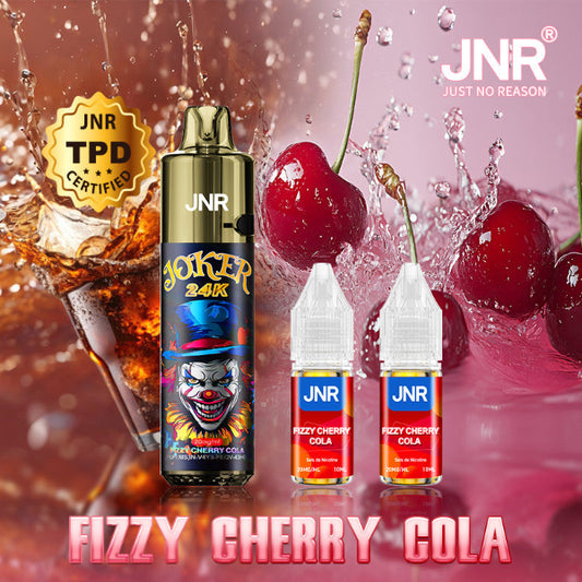 Fizzy Cherry Cola 24000 puffs - JOKER JNR