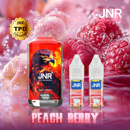 Peach Berry 28000 puffs - FALCON-X JNR