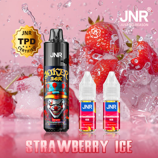 Strawberry Ice 24000 puffs - JOKER JNR