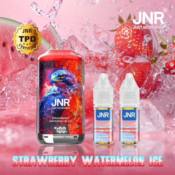 Strawberry Watermelon Ice 28000 puffs - FALCON-X JNR